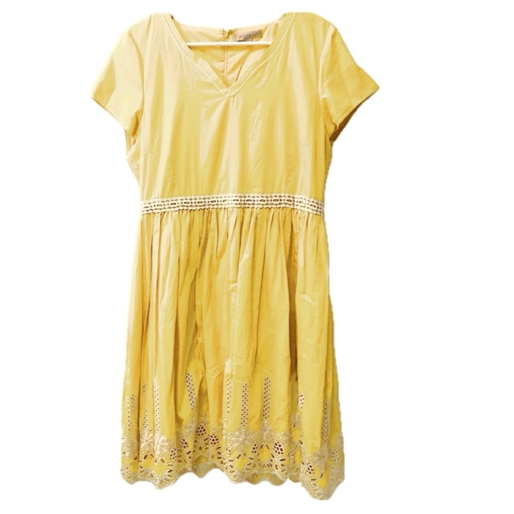 NWOT Knee-length DownEast Dress | yellow